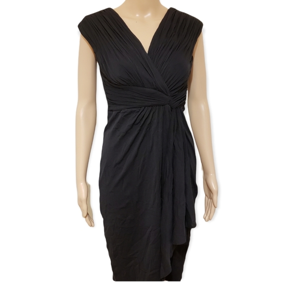 NWOT| Sangria {KNOT FRONT V-NECK DRESS} - Picture 1 of 9